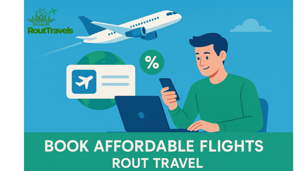 Book Affordable Flights with Rout Travel