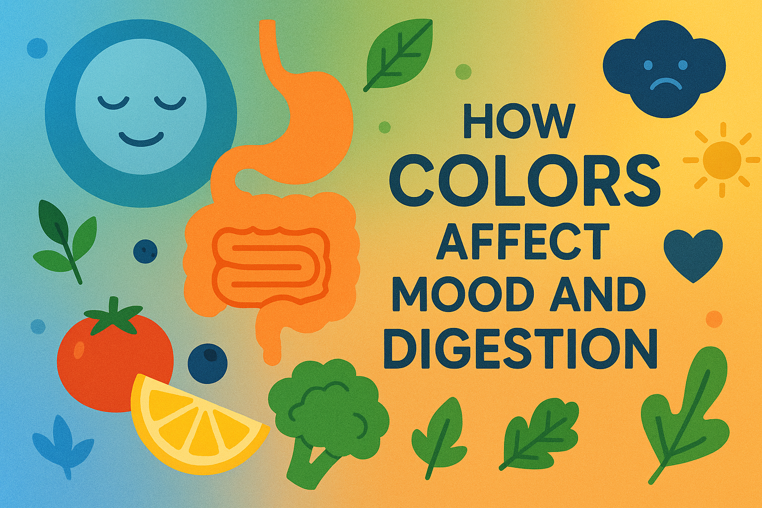 How Different Colors Affect Your Mood and Digestive Health